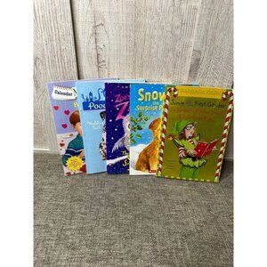 Childrens Book Bundle: Junie B. First Grader Snowy the Surprise Puppy & More